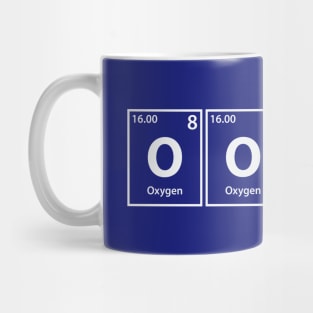 Oorah (O-O-Ra-H) Periodic Elements Spelling Mug